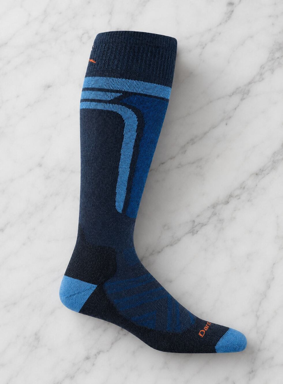 Darn Tough Men's Medium Edge Over the Calf Midweight Ski Snowboard Socks A12-3